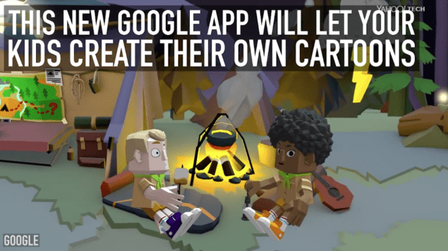 Новий додаток Google дозволить дітям створювати власні мультфільми