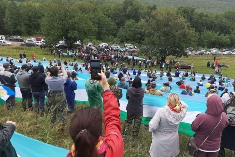 Жители Башкирии вышли на акции протеста против вырубки леса на Куштау