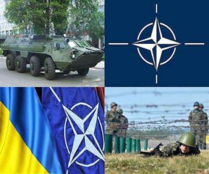 Коллаж НАТО и Украина