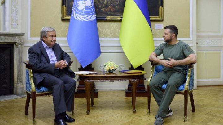 Президент Украины рассказал, о чем говорил с генсеком ООН