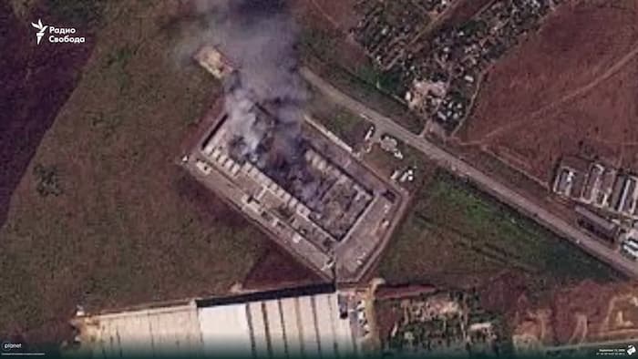 Fiery boomerang: how satellites record Ukraine's "sanctions" deep in Russia's rear
