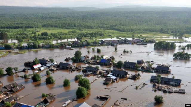 Наводнение Иркутск